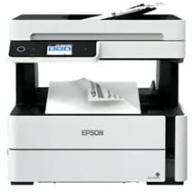 Ecotank M3170 Monochrome Wireless All In One Printer White/Black