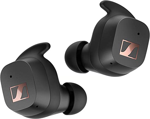 Sennheiser SPORT True Wireless Earbuds - Bluetooth In-Ear Headphones for Active Lifestyles, Music and Calls with Adaptable Acoustics, Noise Cancellation, Touch Controls, IP54 and 27-hour Battery Life