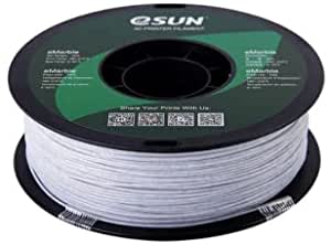 Marble PLA Filament 17mm, Marble PLA 3D Printer Filament, 1KG Spool 3D Printing Filament for 3D Printers, Marble Color