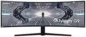 SAMSUNG Odyssey Super Ultra Wide Qled Gaming Monitor 1MS - 240HZ - G-Sync Compatible - VA - 49in