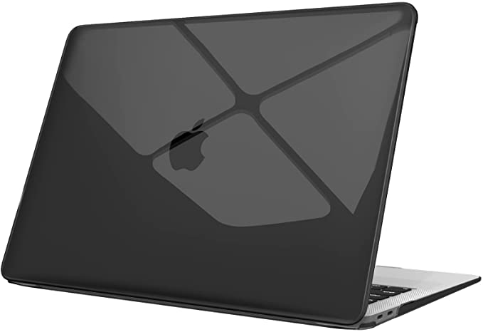 Fintie Case Compatible with MacBook Air 13 (2018-2020 Release) A2337(M1)/A2179/A1932, Ultra Thin Hard Shell Protective Snap Case Compatible with MacBook Air 13 Inch Retina, Black