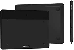 XP-PEN Deco Fun XS Drawing Tablet 4.8" x 3" Graphic Tablets with Battery-free Stylus Digital Pen Tablet for OSU! Gameplay, Homeschooling, Writing, Animation and Business Signature (Classic Black)