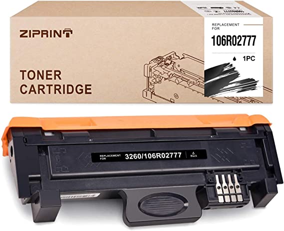 ZIPRINT Compatible Toner Cartridge Replacement for Xerox 106R02777 3260 X3260 for Xerox WorkCentre 3215 3215 NI 3225 DNI Phaser 3260 3260 DNI 3260 DI Printer, High Yield 3,000 Pages (Black)