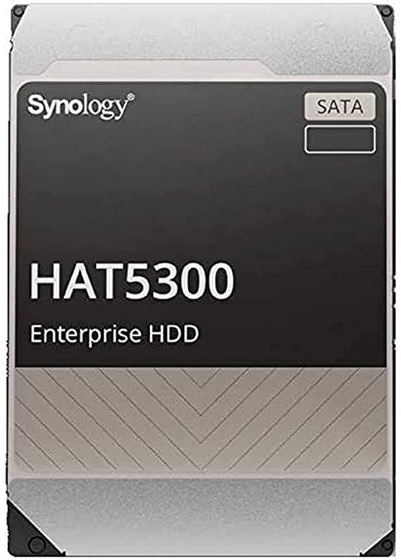 Synology HAT5300 12TB 3.5" 7200rpm SATA HDD; Designed for 24/7 environments