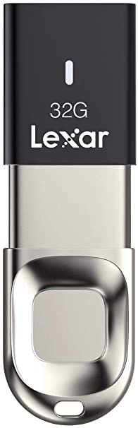 Lexar JumpDrive Fingerprint F35 USB 3.0 Flash Drive, 32GB Capacity