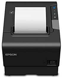 Epson C31CE94061 Epson, TM-T88VI, Thermal Receipt Printer, Epson Black, S01, Ethernet, USB and Serial Interfaces, Ps-180 Power Supply and Ac Cable