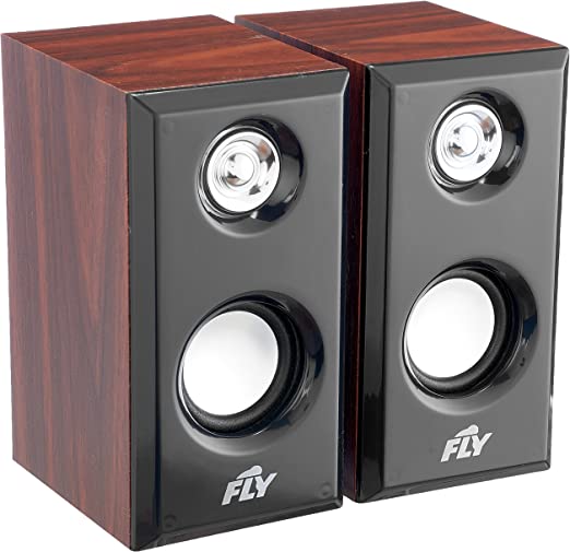 Leerfei D-092 Multimedia Speaker - Wooden
