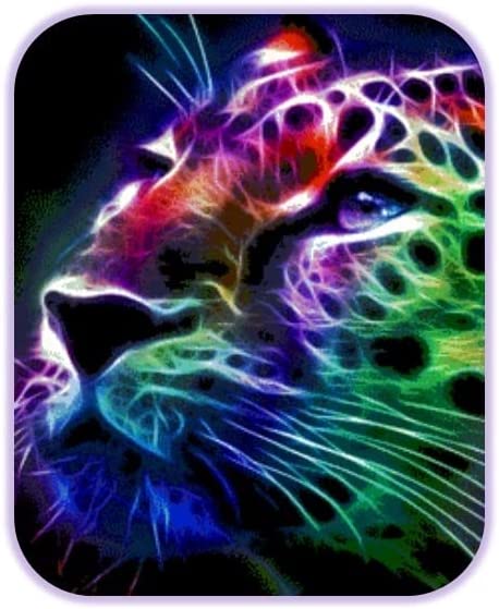 Creative Handcraft Mouse Pad from Creative Handcraft - Tiger Mix Colors