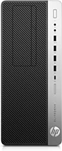 HP EliteDesk 800 G3 Tower PC - Intel Core i7-6700, 3.4 GHz, 500 GB, 4 GB, Eng-Arb Keyboard, Windows 10 Pro, Black