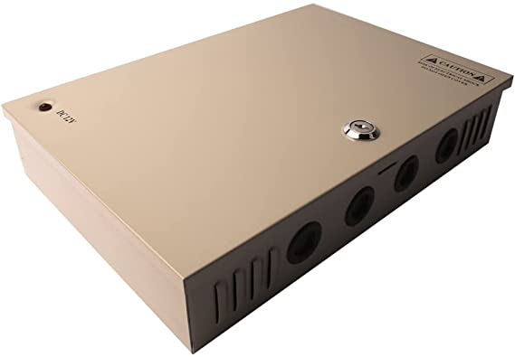 Power supply 12v/20A BOX Zvision 18channel Output