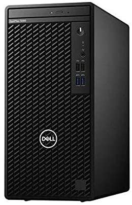 Dell Auto-plex 3080, Intel Core i3 10100,4GB RAM, 1 TB HDD, DOS (Black)