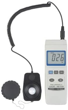 Digital Lux Meter Light Meter for Tungsten and Fluorescent Bulbs Model : YK-10LX Taiwan Industry