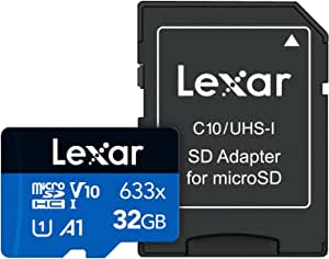 Lexar High-Performance 633x microSDHC/microSDXC UHS-I 32gb Memory Card