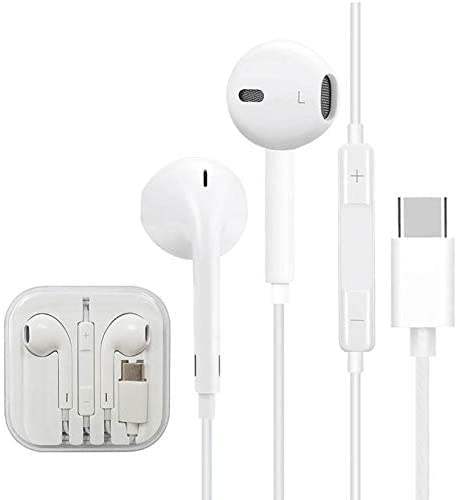 Type-C In-ear Headphones, Universal Stereo Earphone-white