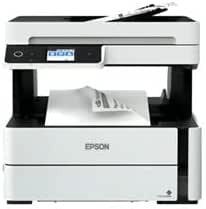 Ecotank M3170 Monochrome Wireless All In One Printer White/Black