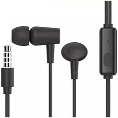 Set Of 2 Celebrat G13 Super Bass Wired Earphone With Microphone - Black