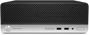 HP ProDesk 400 G6 Small Form Factor (SFF) PC, Intel Core i3 9100 Quad Core up to 4.2GHz, 8GB DDR4, 512GB NVMe Solid State Drive, DVD RW, Windows 10 Pro - Plain Boxed