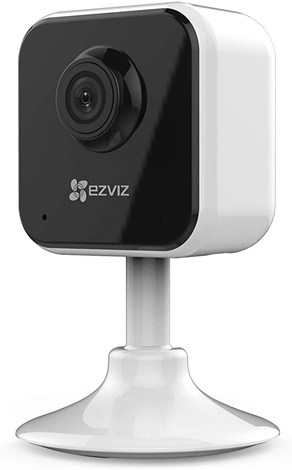 EZVIZ C1HC Wireless IP Home Security Camera, Surveillance Smart with Two-Way Audio,2.4Ghz WiFi Indoor Dome Camera for Pet Baby Elder Monitor,HD Night Vision,Remote View, white, CS-C1HC