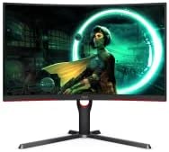 AOC CQ27G3S -27in -2K- VA - 1ms - 165Hz Freesync Premium Monitor - 1000r - G-Sync