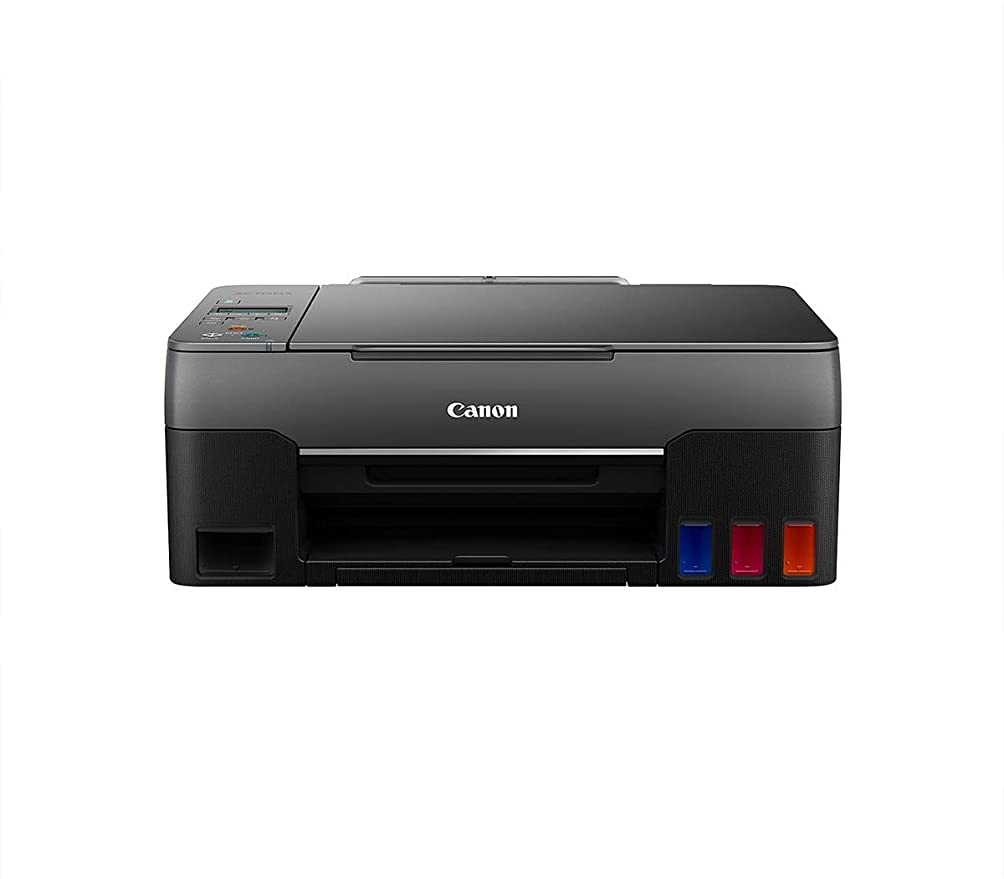 Pixma G2460 Ink Tank Printer/Copier 11/6, 4800 x 1200dpi, Flatbed Scanner,24 Bit, 600 x 1200, USB, UP TO 7600 Black page/ink 7700 Color page 1 Black Extra Ink 3 Years Warranty