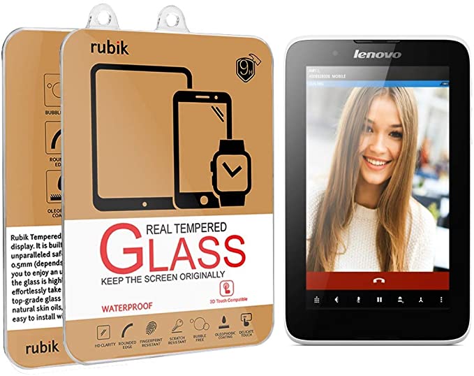 For Lenovo Tab 2 A7-30 - Rubik Real Tempered Glass Saphire HD Screen Protector For Lenovo Tab 2 A7-30