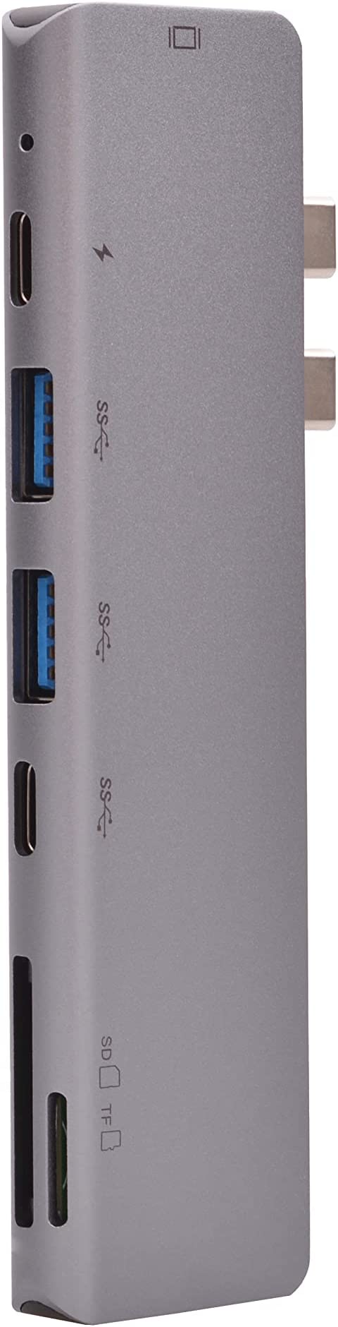 Type C Hub 7 in 1 USB 3.0*2 / Micro SD / SD / Type C *2 / HDMI