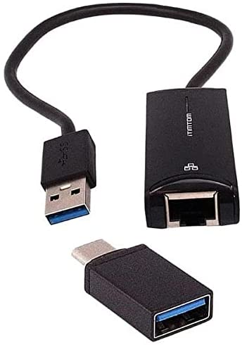 Ie Top AD-LAN-01/2158 Hub 2X1 USB 3.0 & Type-C3.1 OTG To Ethernet Lan