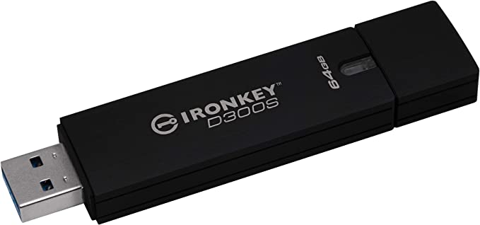 IronKey D300S Encrypted USB, 64 GB