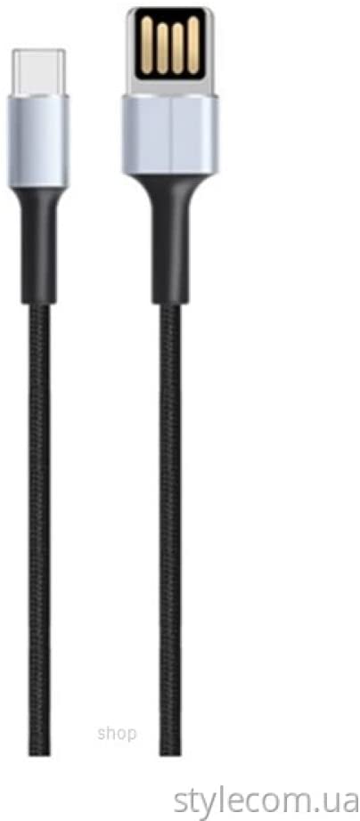 XO NB116 2.4A Fast Charging Type-C USB Cable, 1M - Black