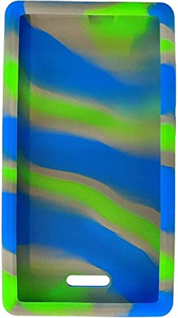 Omnipod“ Dash Gel Skin- Soft Silicone Cover Designed to Protect The Omnipod Dash Device (Blue/Green/Grey)