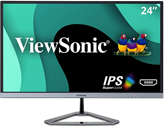 ViewSonic 24inch LCD Monitor with SuperClear AH-IPS Technology - VX2476-smhd