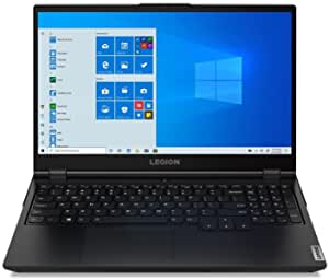 Lenovo Legion 5 Gaming laptop, Ryzen 5 4600H 6-Cores, 8GB RAM, 1TB HDD + 256GB SSD, NVIDIA GeForce GTX 1650 Ti 4GB GDDR6 Graphics, 15.6" FHD IPS 120Hz, Backlit Keyboard, Windows 10 - Phantom Black