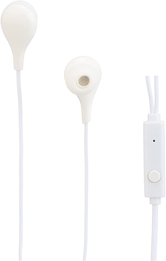 Borofone BM24 Milo Universal Earphones with Mic - WHITE