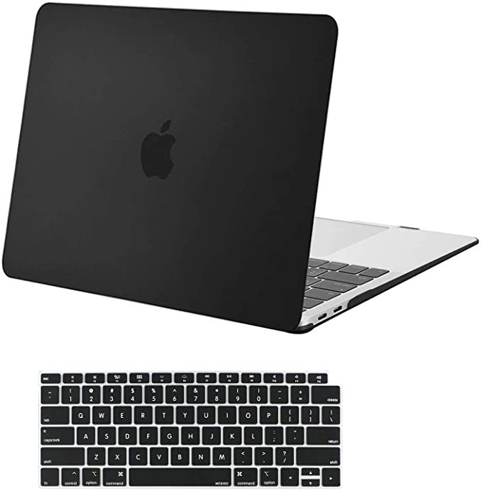 Compatible for MacBook Air 13 inch Case 2020 2019 2018 Release A2179 A1932 with Retina Display, Plastic Hard Shell & Keyboard Cover
