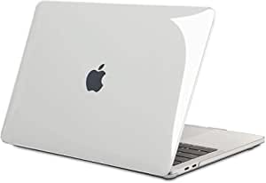 MacBook Pro 13 inch Case 2016-2020 (Model: A2338 M1/ A2289/ A2251/ A2159/ A1706/ A1708/ A1989), Slim Plastic Hard Shell Protective Case Cover for New MacBook Pro 13 Touch Bar - Crystal Clear