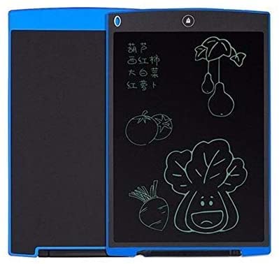 Kids Gifts 8.5" LCD Monitor Drawing & Writing Tablet Black Chalkboard Paper Free