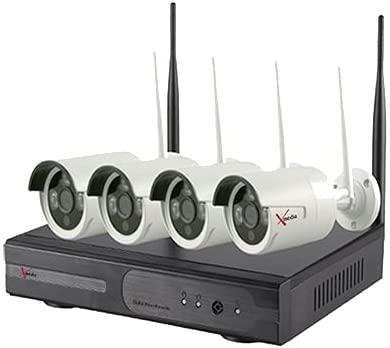 Four Wireless Survillance Cameras With NVR - 2724338032516