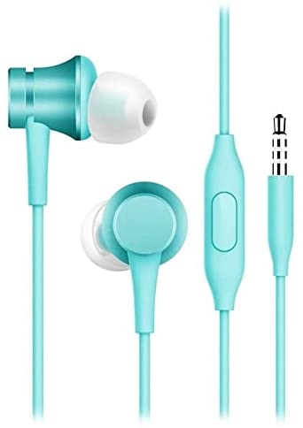 mi piston in-ear headphones earphones fresh edition- Blue