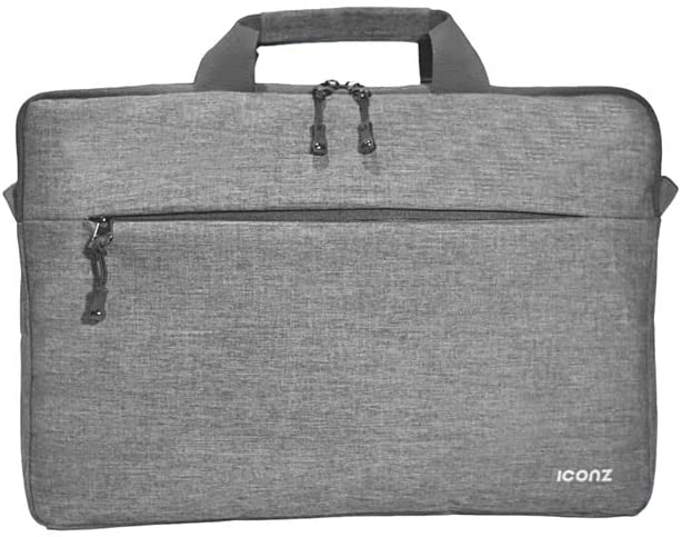 ICONZ Laptop Sleeve 13 Inch Compatible 2019 2018 MacBook Air 13 Inch Retina A1932, 13 Inch MacBook Pro A2159 A1989 A1706 A1708 | XPS 13, Water-Resistant Polyester Notebook Case,light gray