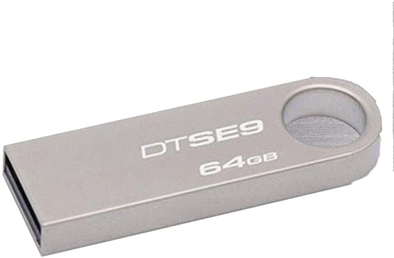 Kingston 128GB USB 3.0 Flash Disk, Steel - DTSE9G2