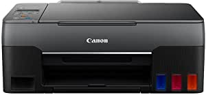 Pixma G2460 Ink Tank Printer/Copier 11/6, 4800 x 1200dpi, Flatbed Scanner,24 Bit, 600 x 1200, USB, UP TO 7600 Black page/ink 7700 Color page 1 Black Extra Ink 3 Years Warranty