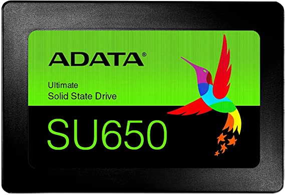 ADATA Ultimate SU650 120GB Solid State Drive, Black