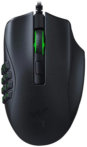 Razer Naga X Ergonomic MMO Gaming Mouse With 16 Programmable Buttons