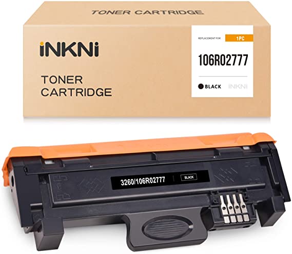 INKNI Compatible Toner Cartridge Replacement for Xerox 106R02777 Phaser 3260 3260DI 3260DNI 3052 WorkCentre 3215 3215NI 3225 3225DNI (Black)