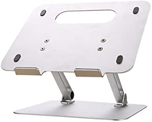 Laptop Computer Stands Multifunctional Universal Computer Stand Suitable For Laptops And Tablets Non-Slip Desktop Notebook Holder (Color : Silver, Size : 270x234x20mm)