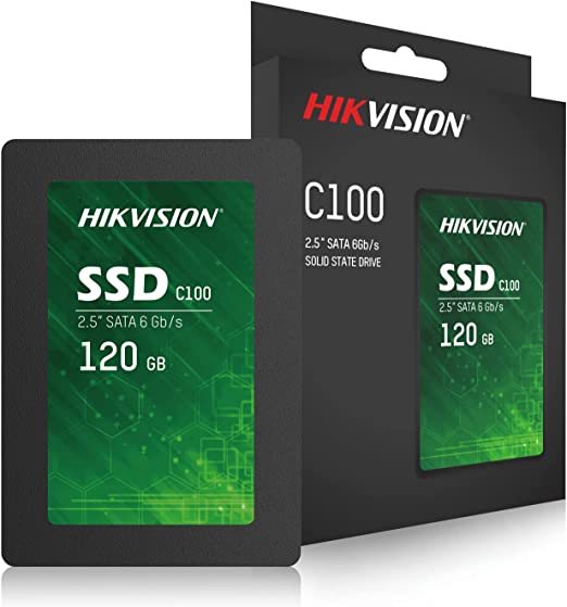 Hikvision C100 2.5'' SSD 120gb, Internal Solid State Drive Disk Storage for Laptop Desktop, Up to 550 MB/s 3D NAND SATA III 2.5 inch