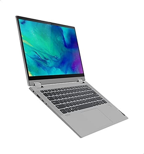 Lenovo IdeaPad Flex 5 14ITL05 82HS00A9ED Laptop, 14 Inch FHD Touchscreen, 512 GB SSD, 8 GB RAM, Intel Core i5-1135G7, Integrated Intel Iris Xe Graphics, Windows - Platinum Grey