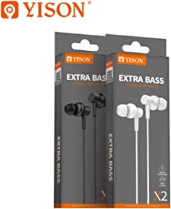 Yison X2 Stereo Headphone With Microphone - Black