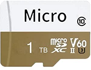 SDXC II Micro SD Card Class 10 with Adapter, 1TB, Oil/White