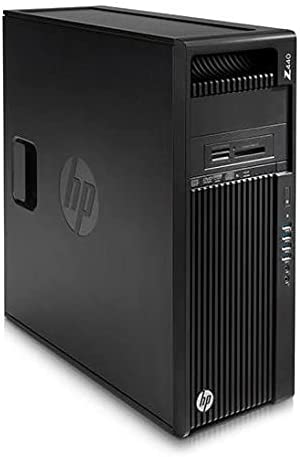 HP Workstation Z440 Desktop - Intel Xeon, 1 TB, 8 GB,2GB VGA Win 7 & 10 pro, Black